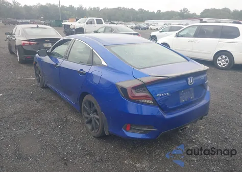 2019 Honda Civic Sport из США, поврежденный, VIN 2HGFC2F84KH575471